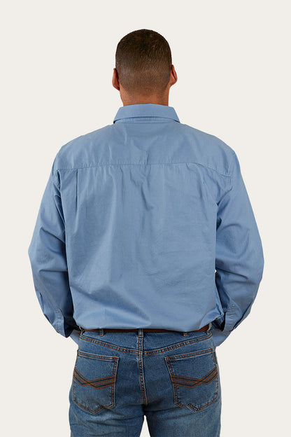 Ringers Western King River Mens Half Button Work Shirt - 32