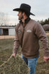 Ringers Western Lachlan Mens 1/4 Zip Crew - Lifestyle