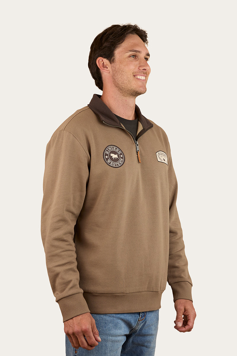 Ringers Western Lachlan Mens 1/4 Zip Crew