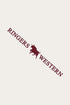 Ringers Western Large Long Die Cut Sticker - Burgundy