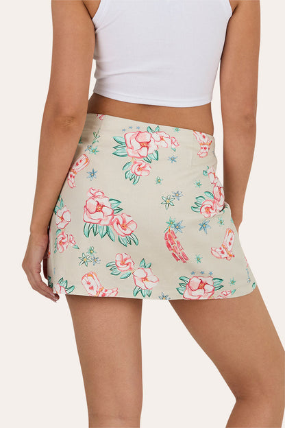 Ringers Western Last Dance Womens Mini Skirt - Back
