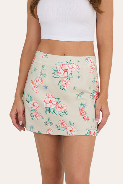 Ringers Western Last Dance Womens Mini Skirt - Front
