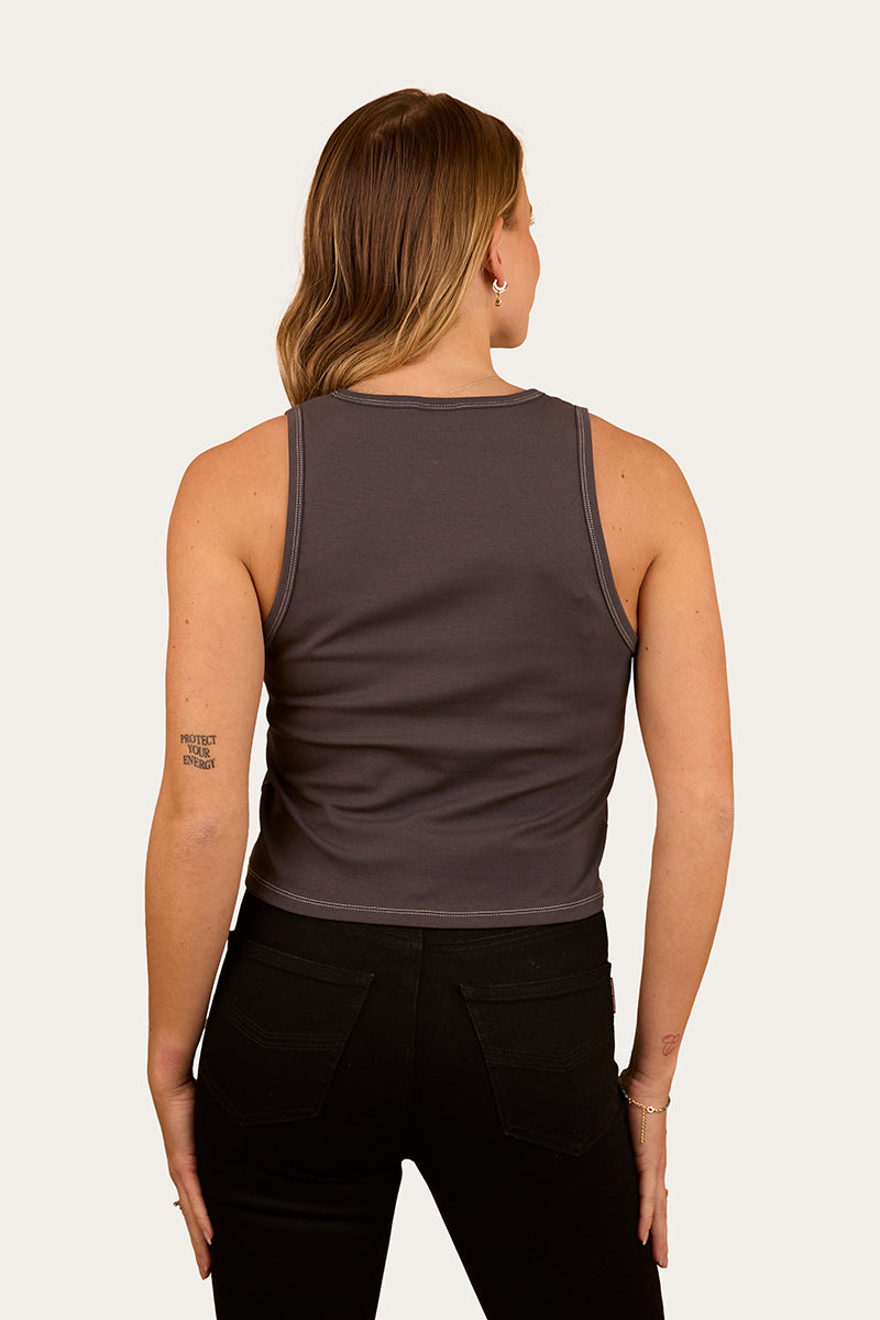 Ringers Western Lets Horse Around Womens Rib Tank - 2