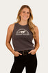 Ringers Western Lets Horse Around Womens Rib Tank