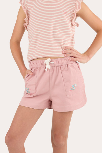 Ringers Western Lilian Kids Cotton Short - Dusty Pink