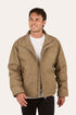 Ringers Western Long Yard Mens Jacket - Mushroom Front