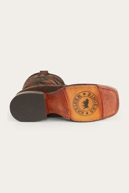 Ringers Western Longreach Mens Saddle Boot - 15