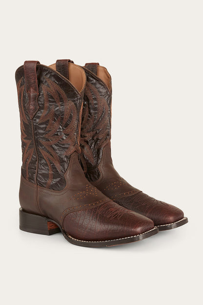 Ringers Western Longreach Mens Saddle Boot - 9