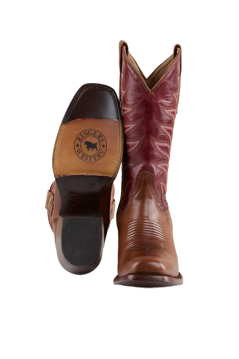 Ringers Western Longreach Womens Cuban Heel Boot - 10