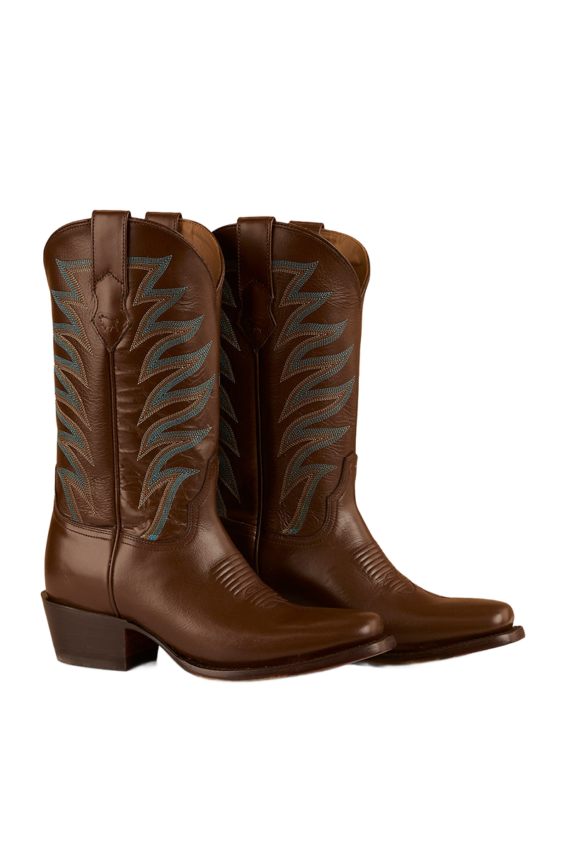 Ringers Western Longreach Womens Cuban Heel Boot - 2