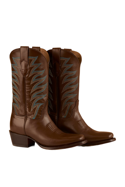 Ringers Western Longreach Womens Cuban Heel Boot - 2