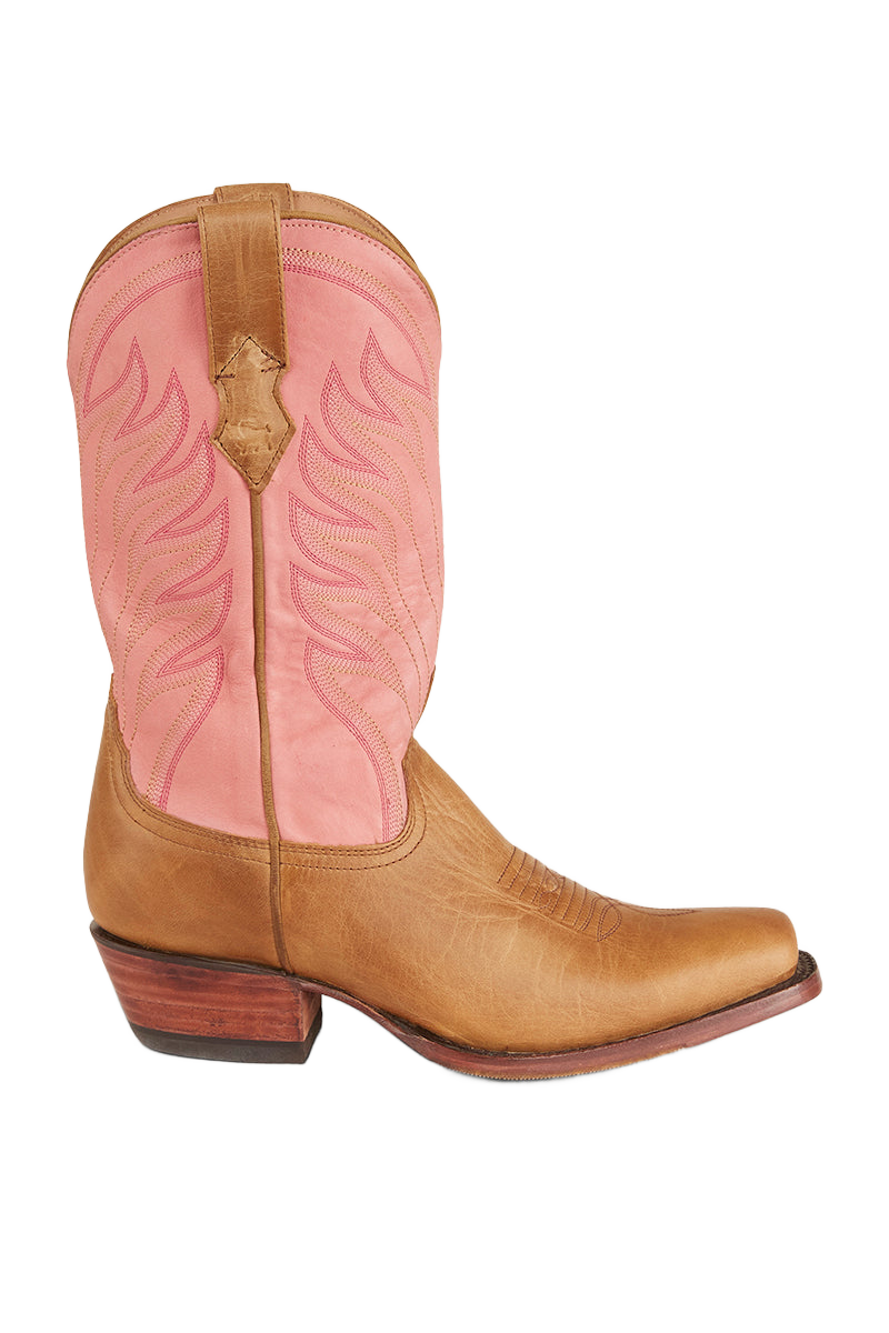 Ringers Western Longreach Womens Cuban Heel Boot - 7