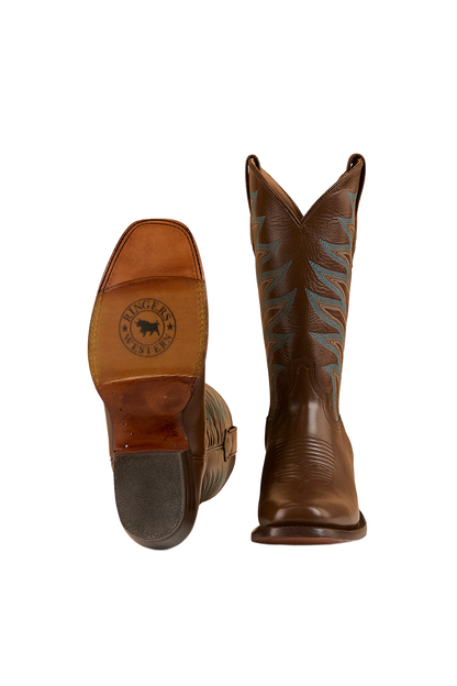 Ringers Western Longreach Womens Cuban Heel Boot - 8