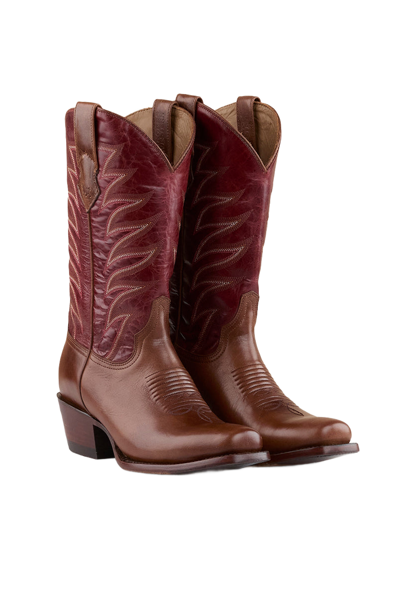 Ringers Western Longreach Womens Cuban Heel Boot