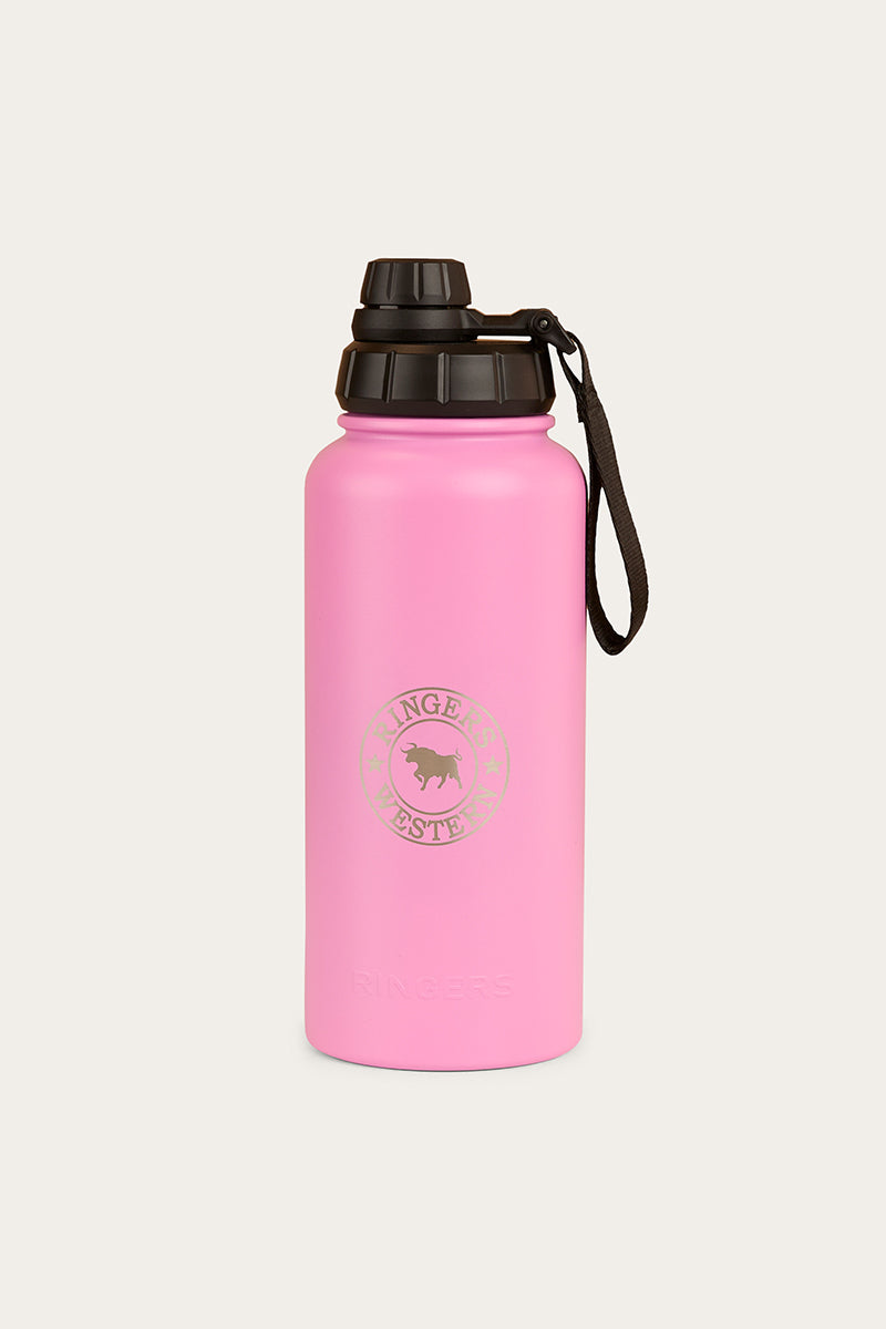 Ringers Western Longview Drink Bottle - Pastel Pink