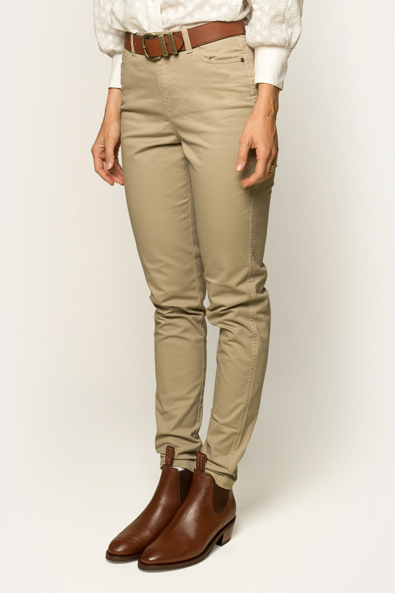Ringers Western MacKenzie Womens 5 Pocket Stretch Drill Jeans - 16
