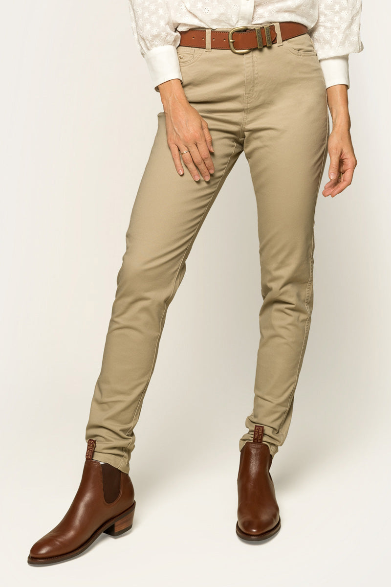 Ringers Western MacKenzie Womens 5 Pocket Stretch Drill Jeans - 23