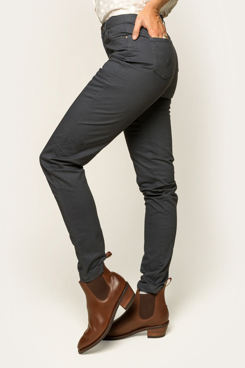 Ringers Western MacKenzie Womens 5 Pocket Stretch Drill Jeans - 29
