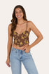Ringers Western Madison Womens Shirred Corset Top - Front