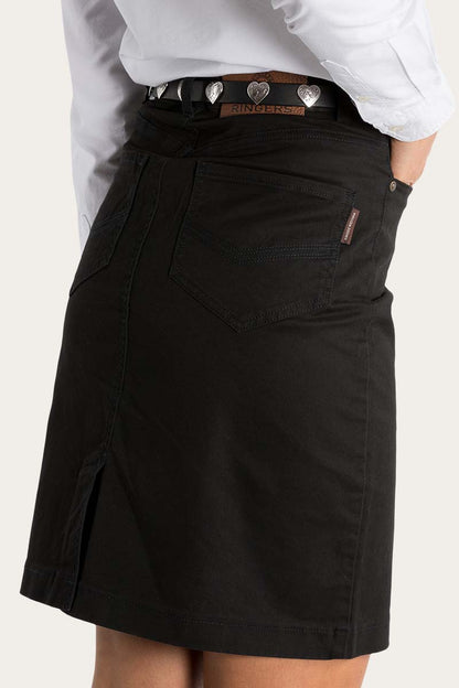 Ringers Western Maree Womens 5 Pockets Stretch Drill Skirt - 2