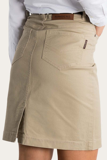 Ringers Western Maree Womens 5 Pockets Stretch Drill Skirt - 5