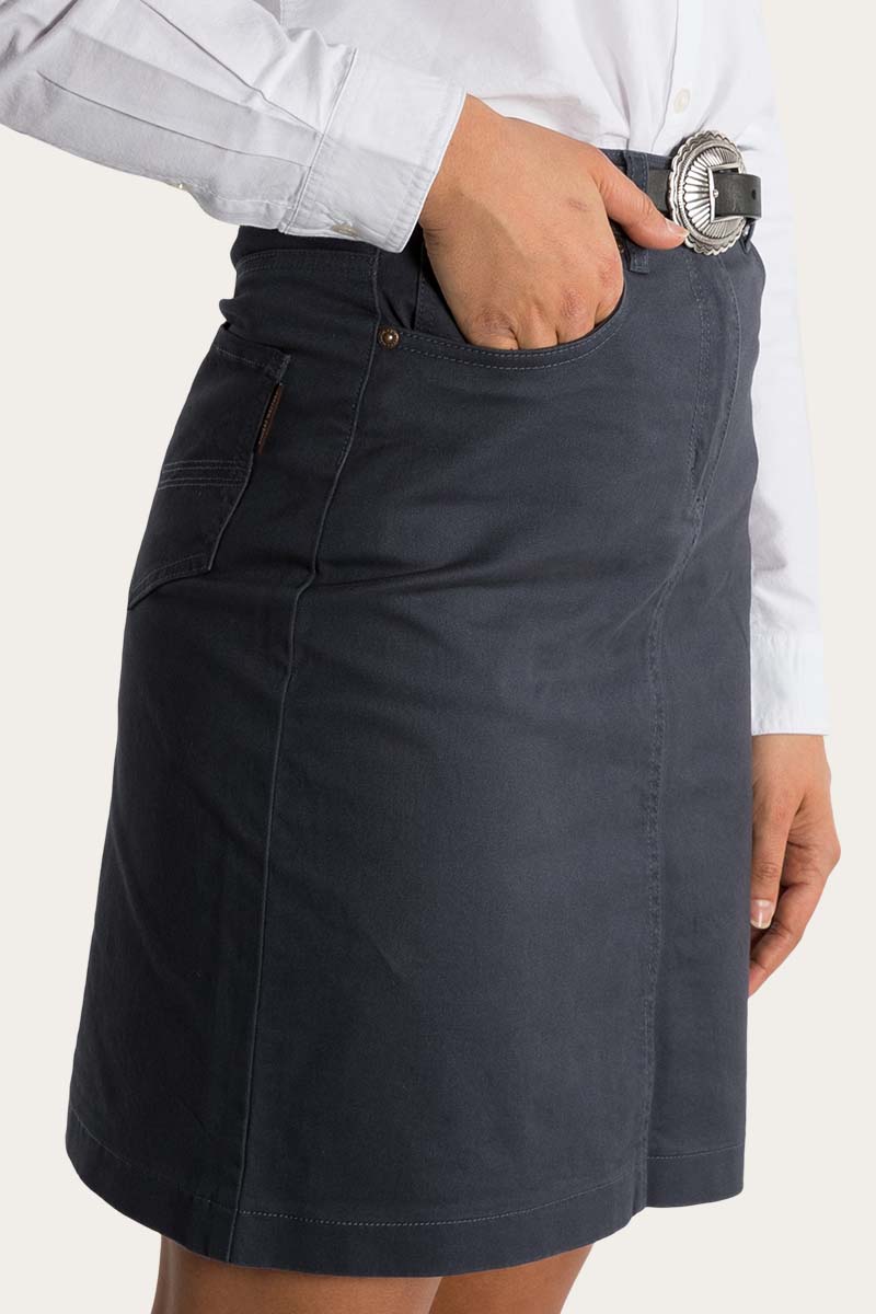Ringers Western Maree Womens 5 Pockets Stretch Drill Skirt - 6