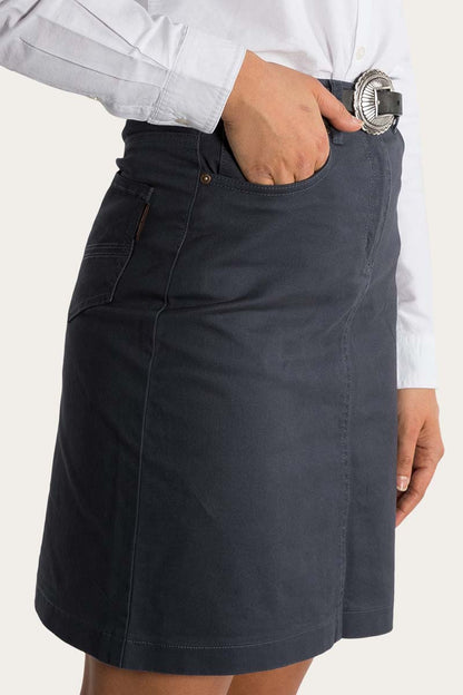 Ringers Western Maree Womens 5 Pockets Stretch Drill Skirt - 6