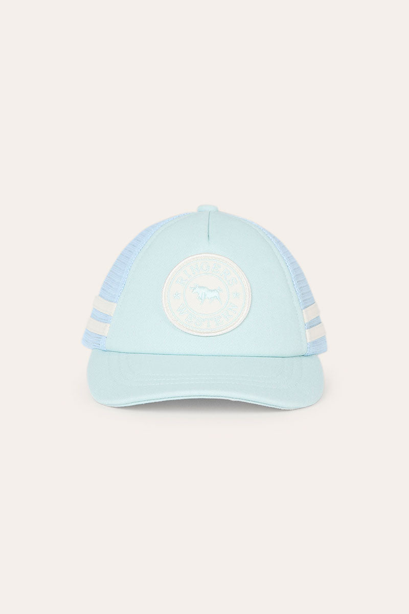 Ringers Western McCoy Babies Trucker Cap - Light Blue Front