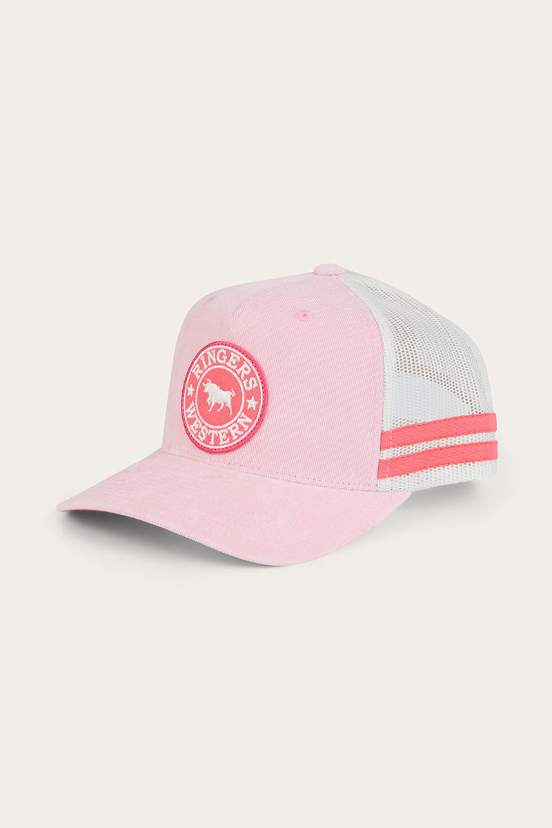 Ringers Western McCoy Kids Trucker Cap - Barley Pink