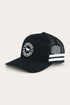 Ringers Western McCoy Kids Trucker Cap - Black White