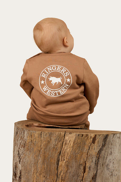 Ringers Western Mini Ringer Babies Signature Bull Fleece Pullover - 2