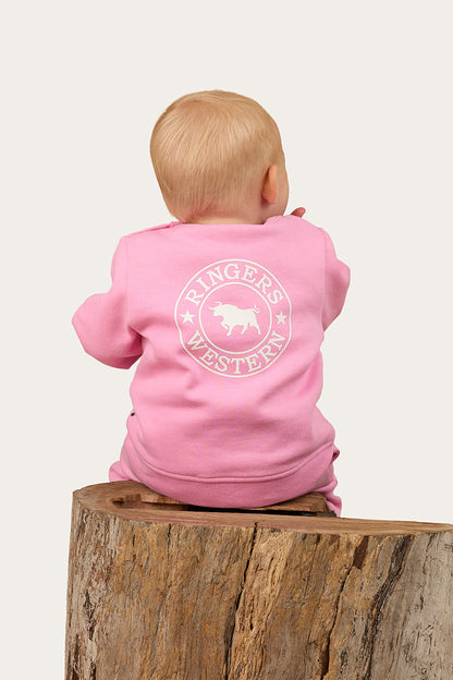 Ringers Western Mini Ringer Babies Signature Bull Fleece Pullover - 3