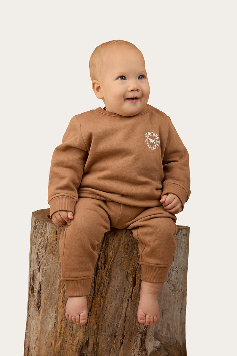 Ringers Western Mini Ringer Babies Signature Bull Fleece Pullover