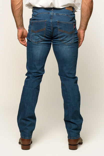 Ringers Western Mitchell Mens Mid Rise Straight Leg Jean - 16
