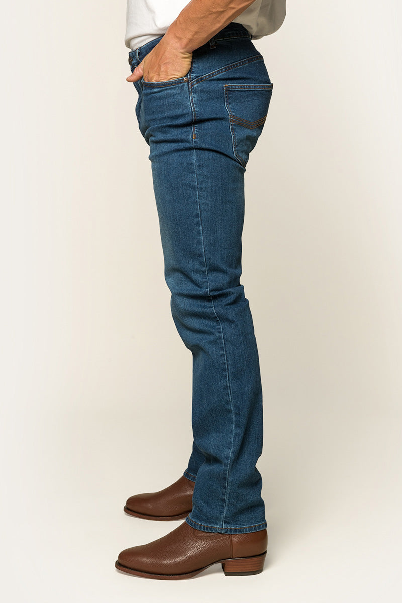 Ringers Western Mitchell Mens Mid Rise Straight Leg Jean - 17