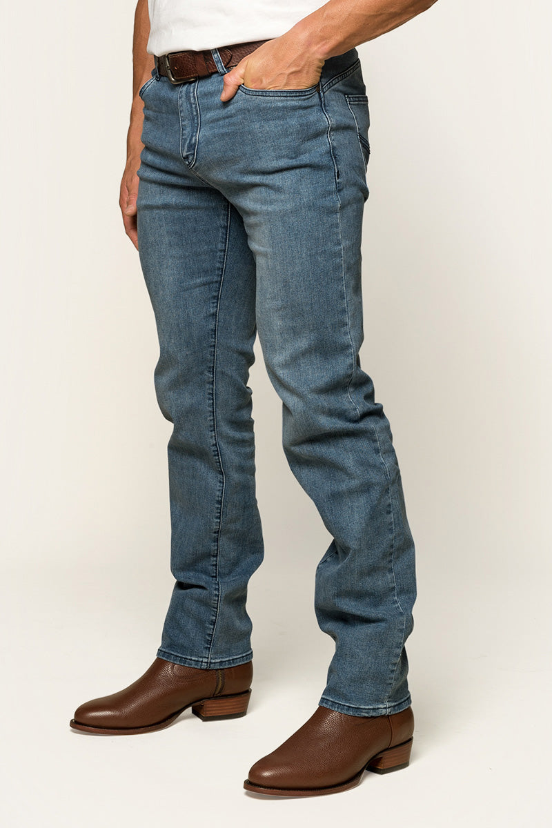 Ringers Western Mitchell Mens Mid Rise Straight Leg Jean - 5