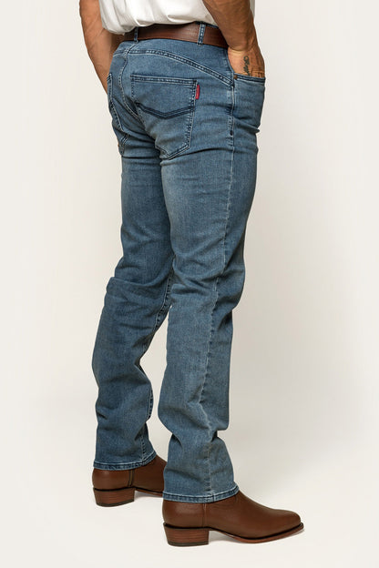 Ringers Western Mitchell Mens Mid Rise Straight Leg Jean - 6