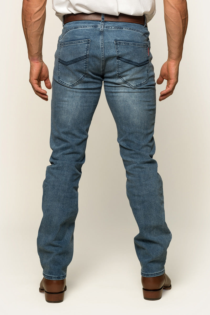 Ringers Western Mitchell Mens Mid Rise Straight Leg Jean - 7