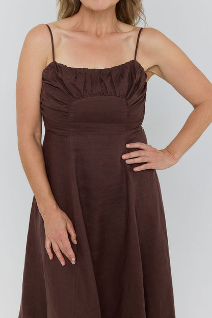 Ringers Western Montanna Womens Linen Midi Dress - 2