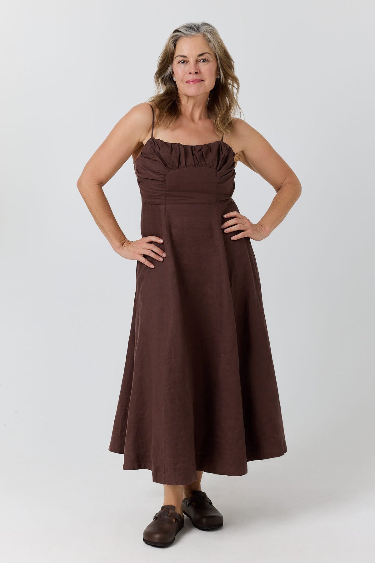 Ringers Western Montanna Womens Linen Midi Dress