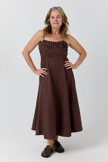 Ringers Western Montanna Womens Linen Midi Dress