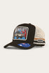 Ringers Western Mud Sweat Beers Deep Fit Trucker Cap - Black
