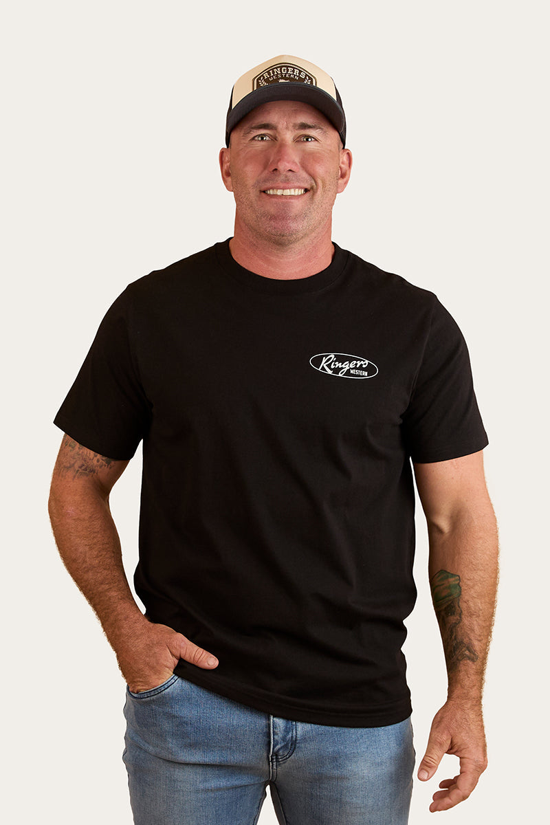 Ringers Western Mud Sweat Beers Mens Loose Fit T Shirt - 5