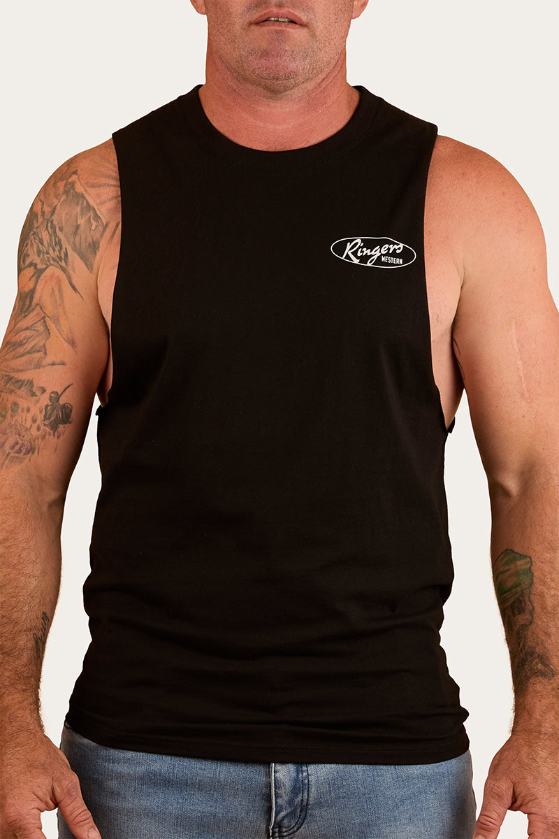 Ringers Western Mud Sweat Beers Mens Muscle Tank - 7