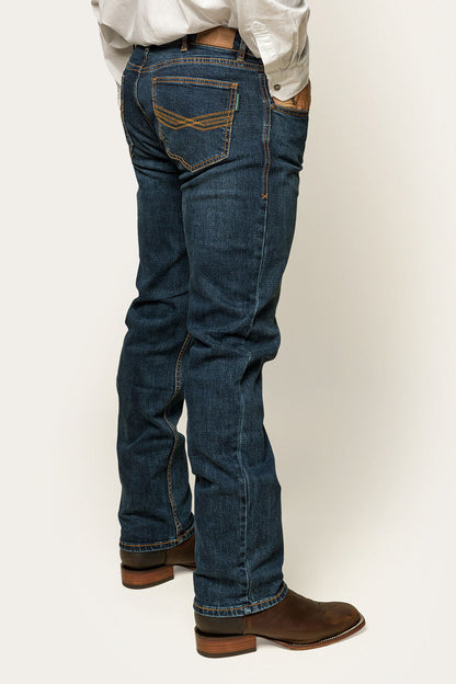 Ringers Western Muster Mens Mid Rise Slim Straight Fit Jeans - 3
