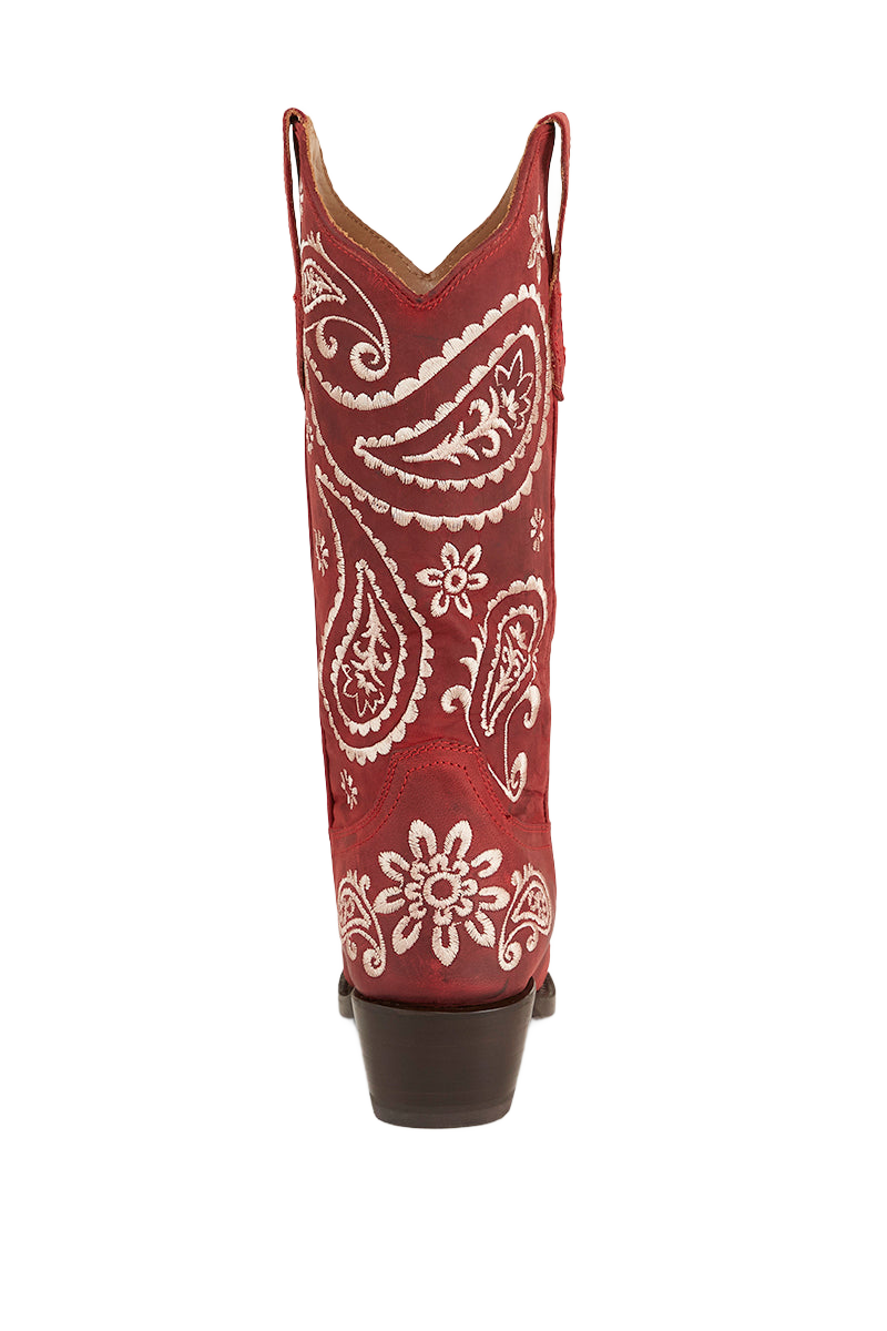 Ringers Western Olivia Womens Cuban Heel Western Boot - 16