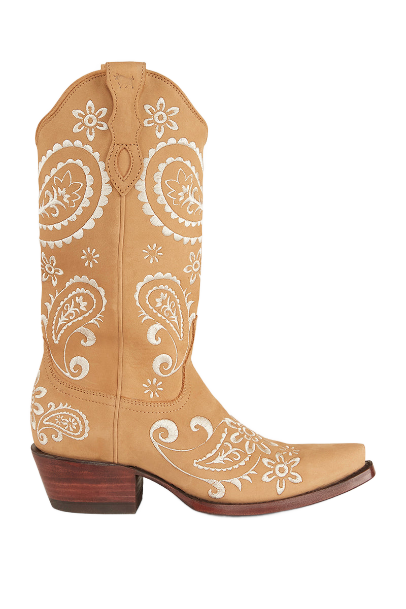 Ringers Western Olivia Womens Cuban Heel Western Boot - 4