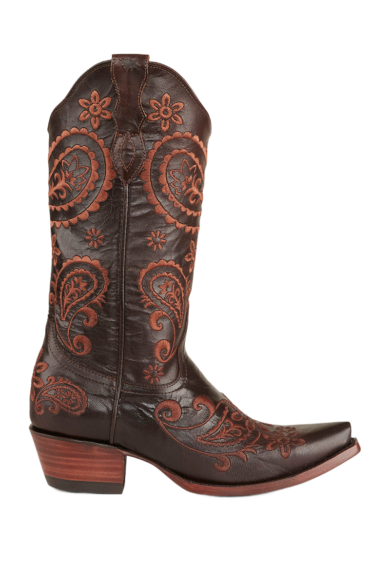 Ringers Western Olivia Womens Cuban Heel Western Boot - 7