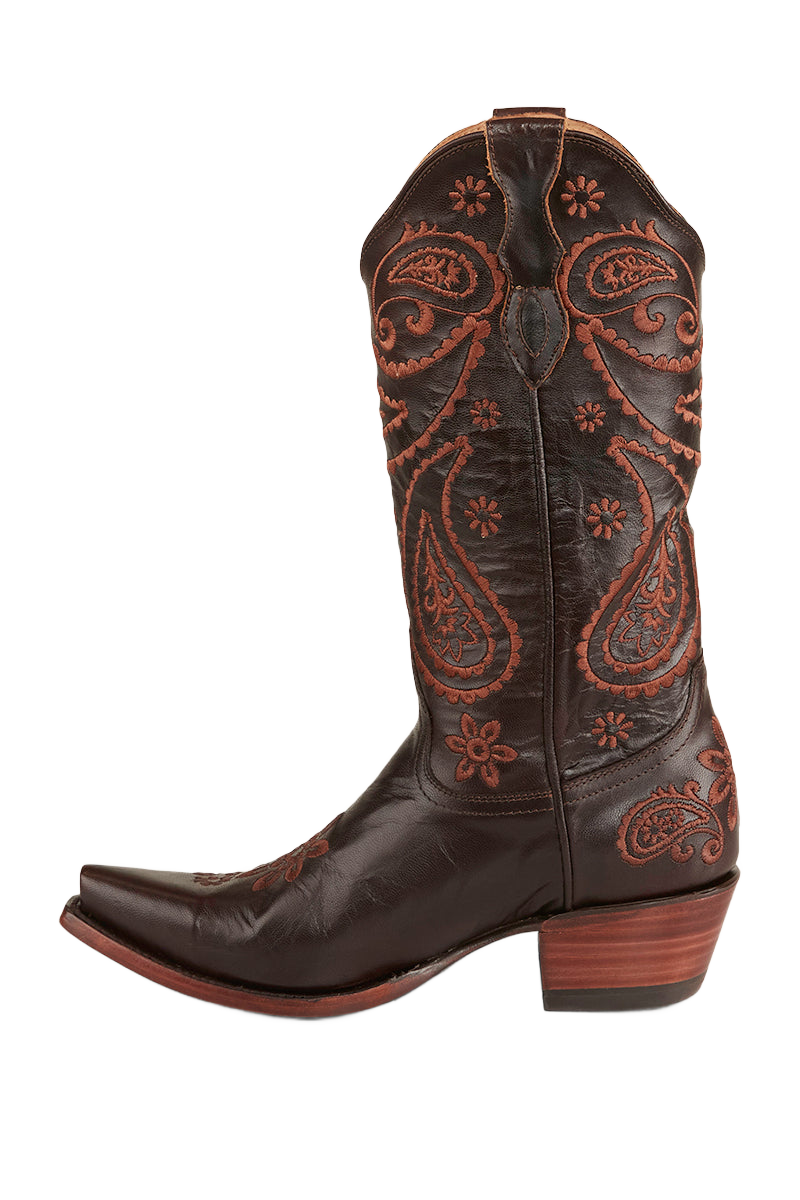 Ringers Western Olivia Womens Cuban Heel Western Boot - 9