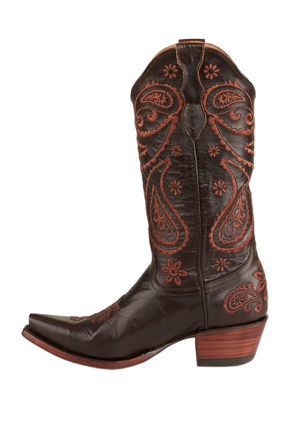 Ringers Western Olivia Womens Cuban Heel Western Boot - 9
